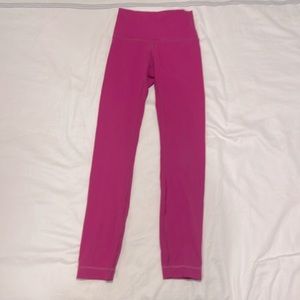 Lululemon pink leggings
